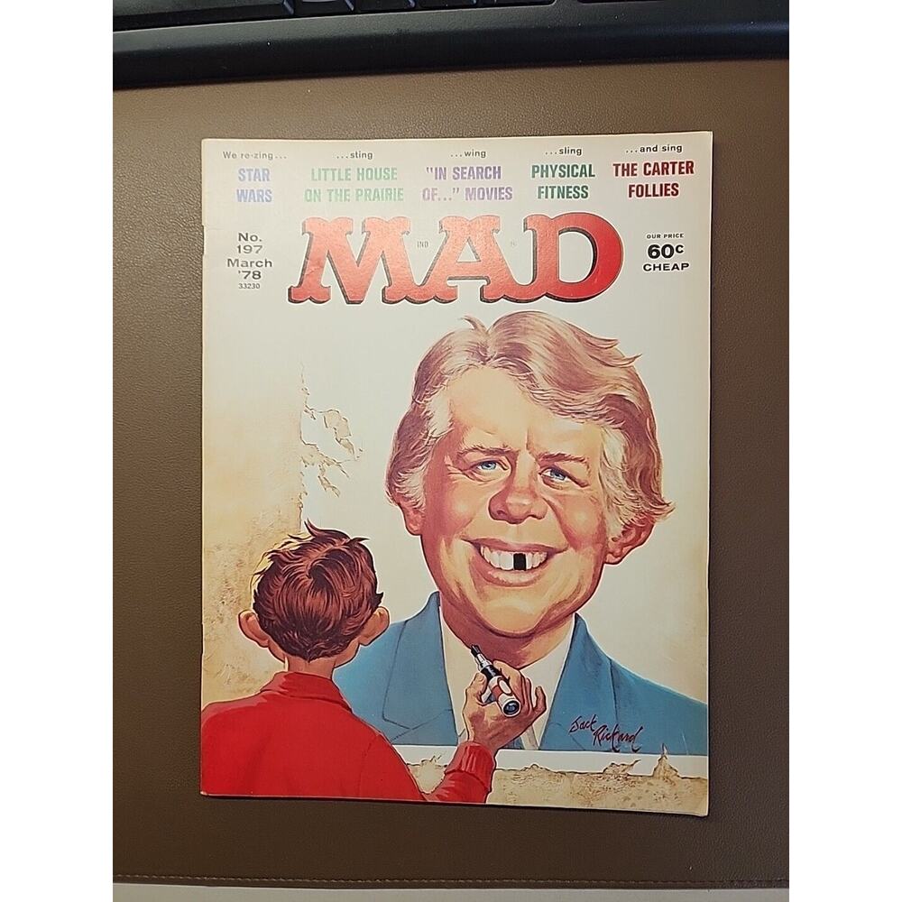1978 MAD Magazine March No. 197‎ Jimmy Carter Follies M84